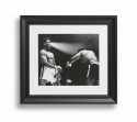 Obraz MUHAMMAD ALI 73x63 cm – Drewniana Rama – COCO maison