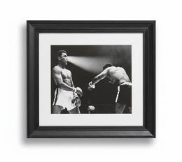 Obraz MUHAMMAD ALI 73x63 cm – Drewniana Rama – COCO maison