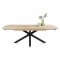 [M/R, od ręki] Stół Rozkładany NYON 170-230 cm – Natural Sand / Metalowy Pająk