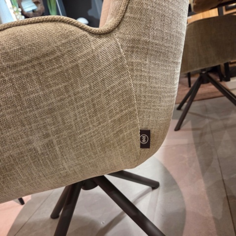 [na zamówienie] Fotel Obrotowy RILEY - Kieszeniowy Rdzeń Sprężynowy – Kolor Olive