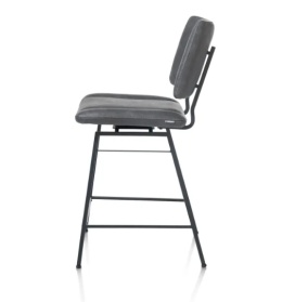 Hoker Xooon Tatum antracyt Pala mikrofibra obrotowy