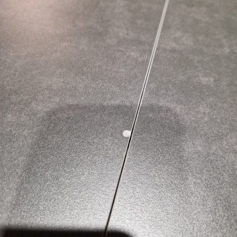 [K, Defekt #1] Stół Henders& Hazel Vegas 200+ 80 x 100 cm ceramika na szkle hartowanym antracyt