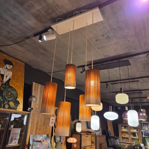 [K] Lampa Wisząca AMBRE – 5 Punktów Świetlnych | COCOmaison