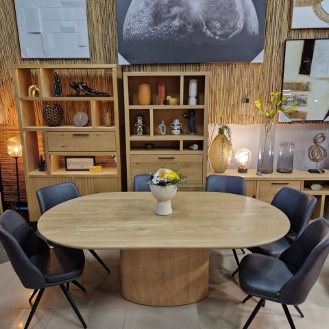 Krzesło obrotowe IAN Antracyt– Henders & Hazel – Mikrofibra Pala