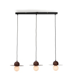 Lampa wisząca UFO 95 cm – Walnootlook & Glass – COCO maison