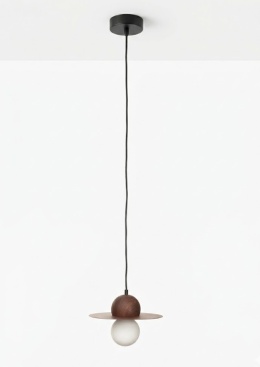 Lampa wisząca UFO Single 25 cm – Walnootlook & Glass – COCO maison