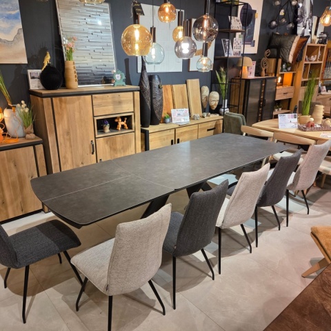 Stół Henders& Hazel Vegas 200+ 80 x 100 cm ceramika na szkle hartowanym