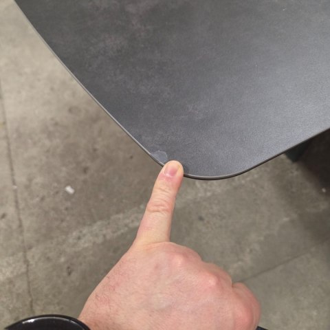 [M, defekt 1] Stół Henders& Hazel Vegas 170+ 60 x 100 cm ceramika na szkle hartowanym