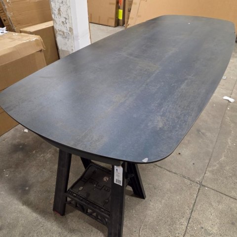 [M, od ręki DEFEKT] Stół Lazio Henders& Hazel 200 x 100 (+ 2 x 40 cm) ceramika