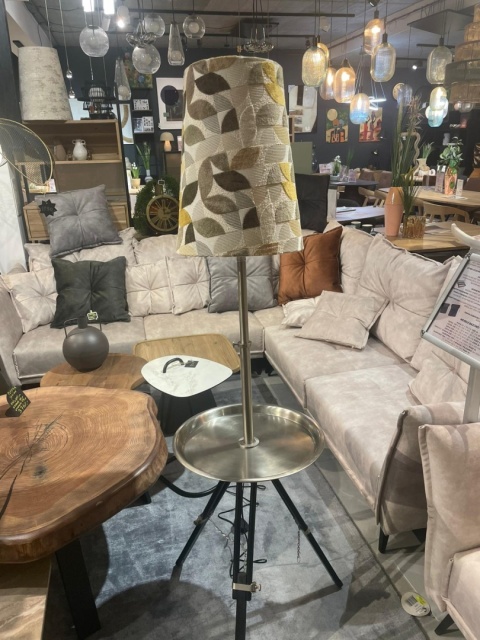 Lampa Podłogowa TRUE LIGHT ze stolikiem