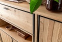 Bufet/ wysoka komoda SHIMANTO 180 cm – Bright Natural Oak – Henders & Hazel