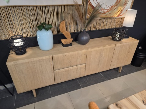 [R] Komoda AZULO 240 cm – Natural Sand – Henders & Hazel