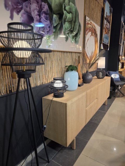 [R] Komoda AZULO 240 cm – Natural Sand – Henders & Hazel