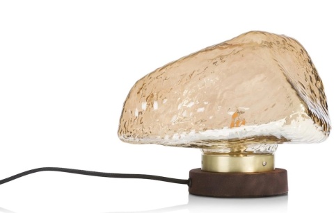 Lampa stołowa Cali – Brązowy Kamyk – COCOmaison