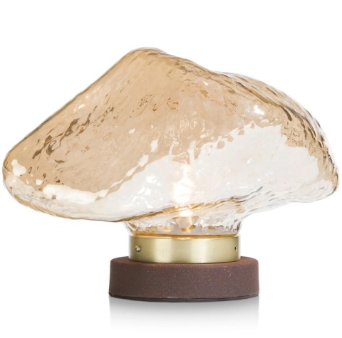 Lampa stołowa Cali – Brązowy Kamyk – COCOmaison