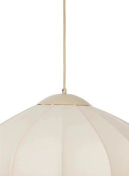 Lampa wisząca Skip – Beżowy Len i Metal – COCOmaison