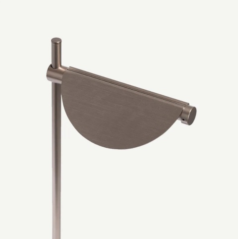 Lampa stołowa Dex – LED – Regulowana – Szary/Złoty – COCOmaison