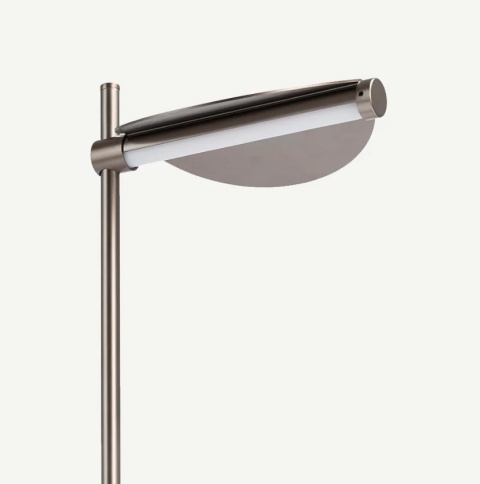 Lampa stołowa Dex – LED – Regulowana – Szary/Złoty – COCOmaison