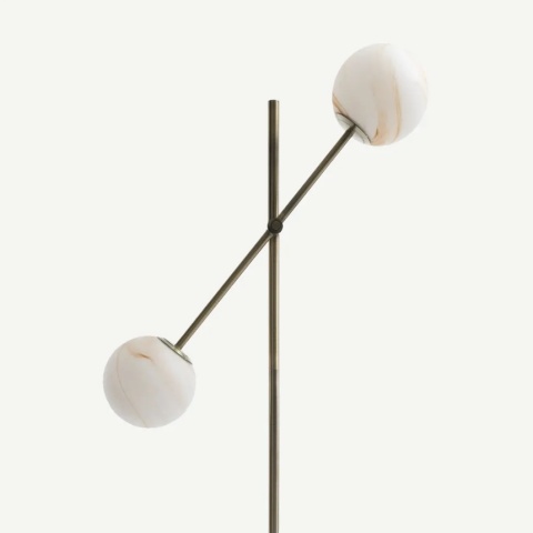 [R] Lampa podłogowa Oona – Efekt Trawertynu – COCOmaison