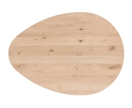 Stół barowy Cosenza 160 x 115 cm – Lite Drewno Dębowe – Naturalny – XOOON