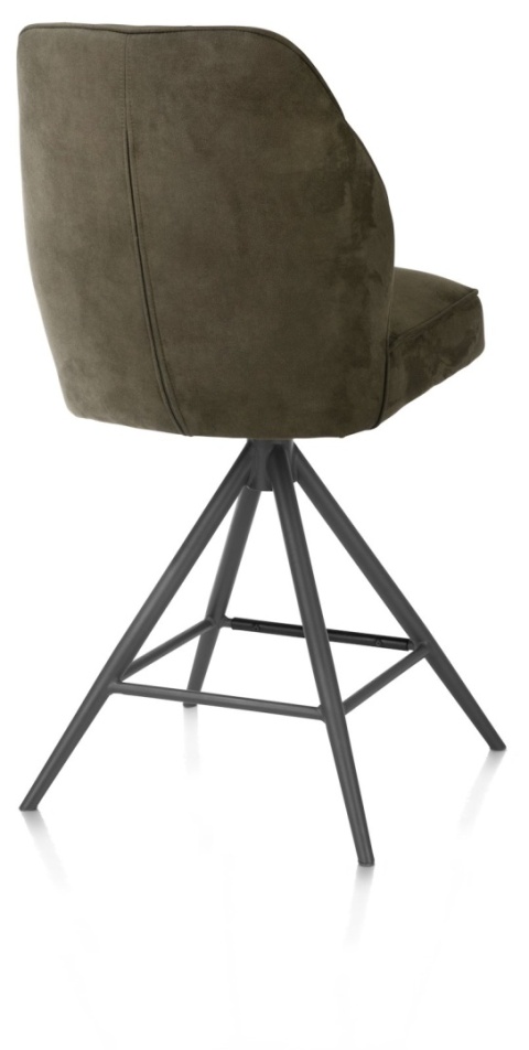 [od ręki] Hoker Obrotowy Bell 68 cm – Zielona Mikrofibra Mosgroen, Sprężyny Kieszeniowe