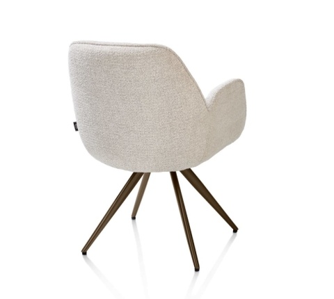 [od ręki, R] Krzesło obrotowe PIPPA – Sevilla Crème – Henders & Hazel