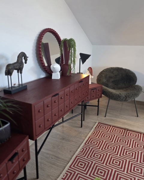 Designerski fotel Freddy – Głęboka Zieleń, COCOmaison