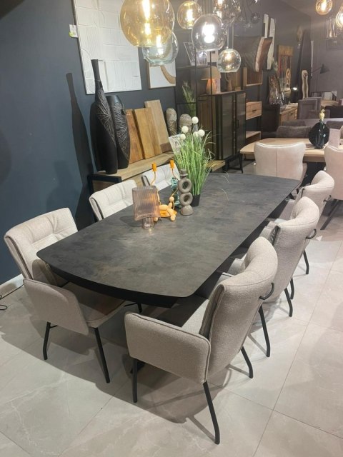 Fotel jadalniany EDEN - Jasnoszara Plecionka, Design Henders & Hazel