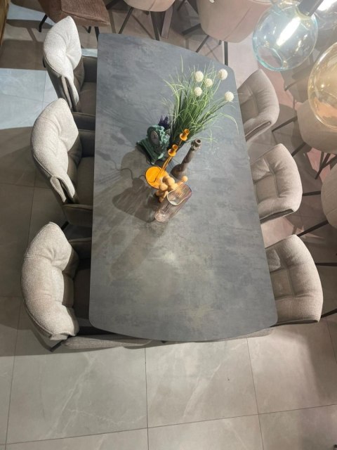 Fotel jadalniany EDEN - Jasnoszara Plecionka, Design Henders & Hazel