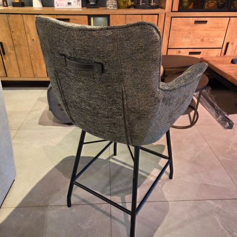 Designerski Hoker CHIARA – Tkanina Szenilowa ENZO Oliwka, Henders & Hazel