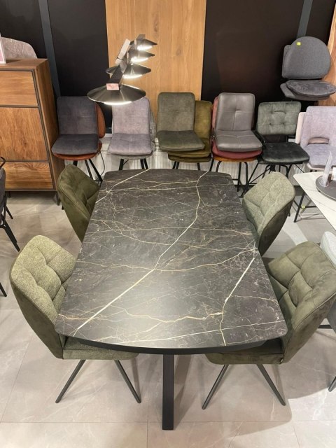 (K) Stół rozkładany z kolekcji Novello (HPL), marmur ONYX 170-230 cm Xooon