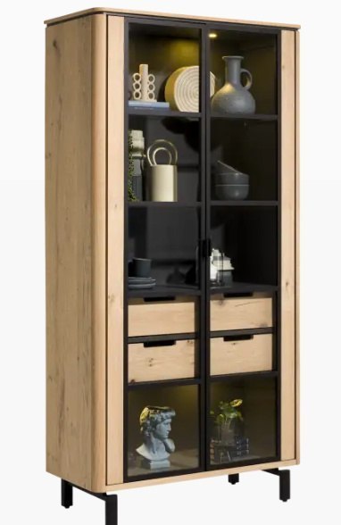 [M, defekt] Witryna Henders& Hazel Livada Natural