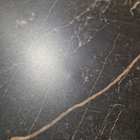 [M, od ręki defekt #1] ONYX Stół Henders& Hazel Palace ciemny marmur 190+ 60 x 110 cm klasyczne 4 nogi