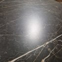 [M, od ręki defekt #1] ONYX Stół Henders& Hazel Palace ciemny marmur 190+ 60 x 110 cm klasyczne 4 nogi