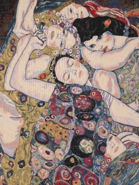 Obraz tkany na płótnie KLIMT LEGACY – The Virgin (COCO maison)