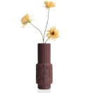Wazon Ceramiczny ALEX - 40 cm, Burgundowy Mat, COCO maison