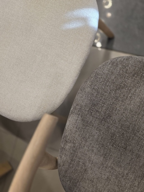 [na zamówienie] Krzesło dębowe BELLAMI – Brązowa Chenille Livigno – Henders & Hazel