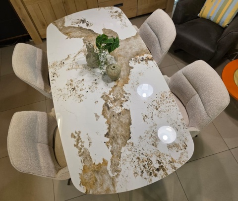 [na zamówienie] Krzesło obrotowe PIPPA – Sevilla Crème – Henders & Hazel