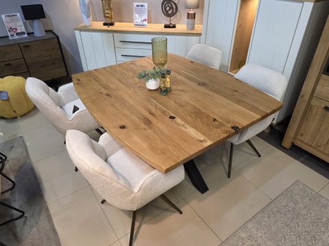 [od ręki, R] Krzesło obrotowe PIPPA – Sevilla Crème – Henders & Hazel