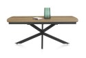 [od ręki] Rozkładany Stół Jadalniany PAVALON 200–278 cm – Blat HPL Primo Laminato Natural – Centralna Noga Designerska