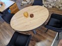 [M] Stół Avalox 130 x 110 cm vintage oak centralna noga