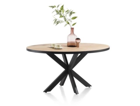 [M] Stół Avalox 150 x 120 cm vintage oak centralna noga