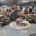 [K] Luksusowy Fotel VALLETTA – Skóra Naturalna Laredo Groen | Henders & Hazel