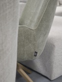 [K, od ręki] Designerski Fotel Jadalniany RILEY – Henders & Hazel | Miedziana Chenille Cadiz, Pocket Springs