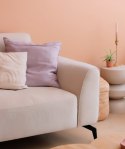 [K] Luksusowa Sofa z Szezlongiem TARRA - Tkanina Szenilowa Livigno Beż, Sprężyny Kieszeniowe, Design Premium