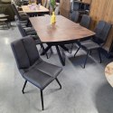 [K] Stół rozkładany PAVALON 140-190 cm - Kolor Roest (Rdza) - HPL