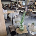 [K] Designerska Lampa Podłogowa ESSEX – COCO maison | Szkło Przydymione (Smoke / Antracyt), Styl Hotel Chique