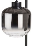 [K] Designerska Lampa Podłogowa ESSEX – COCO maison | Szkło Przydymione (Smoke / Antracyt), Styl Hotel Chique