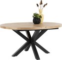 [K, od ręki] Rozkładany stół Metalox 150 + 40 x 130 cm