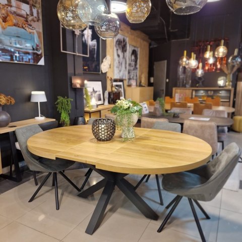 [R, od ręki] Rozkładany stół Metalox 150 + 40 x 130 cm